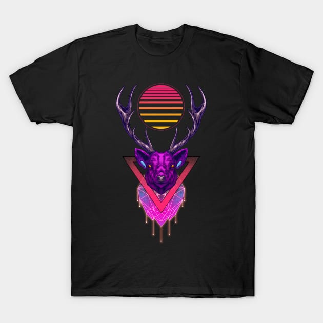 Neon Deer T-Shirt by Austin Plug & Tunnel Co. 